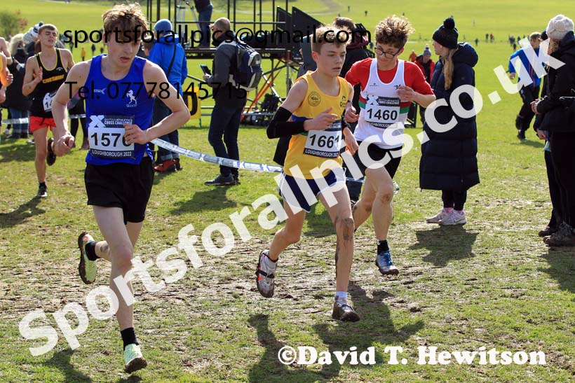 Boys Under-15s 2022 CAU Inter Counties Cross Country, Prestwold Hall, Loughborough.  Photo: David T. Hewitson/Sports for All Pics